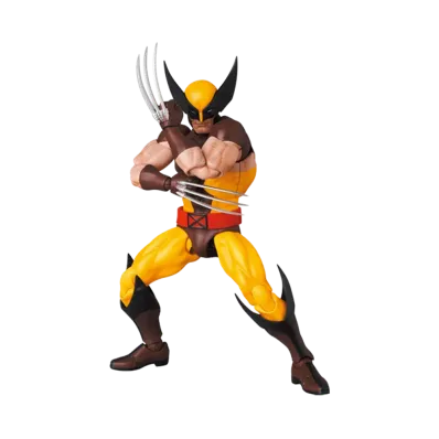 MEDICOM TOY "MAFEX No.138" -X-MEN- Wolverine (Brown Comic Ver.)