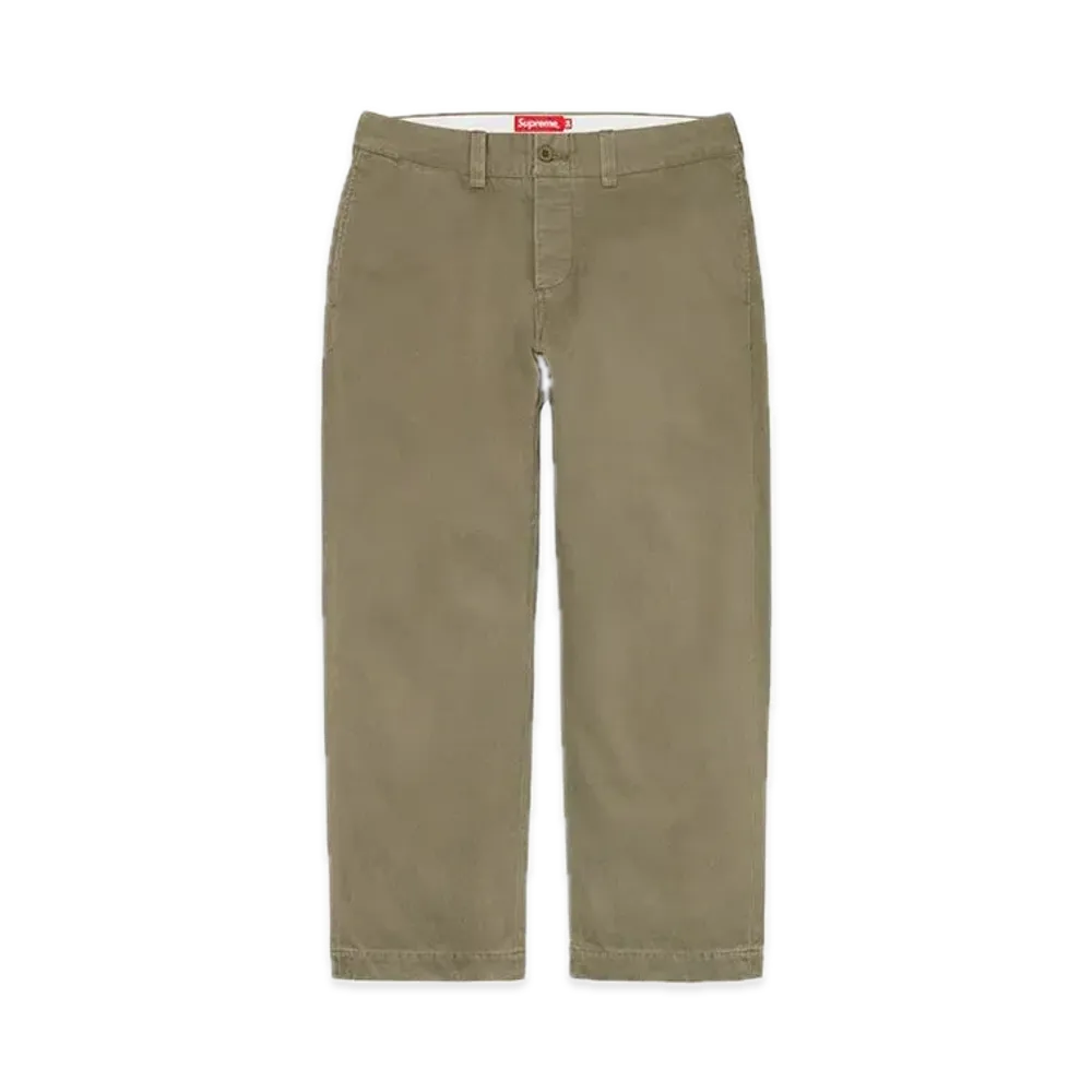 Supreme Pin Up Chino Pant "Olive"