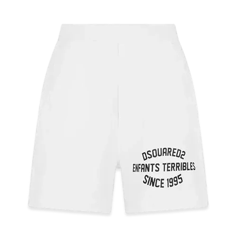 Dsquared2 Long Arnold Shorts "White"