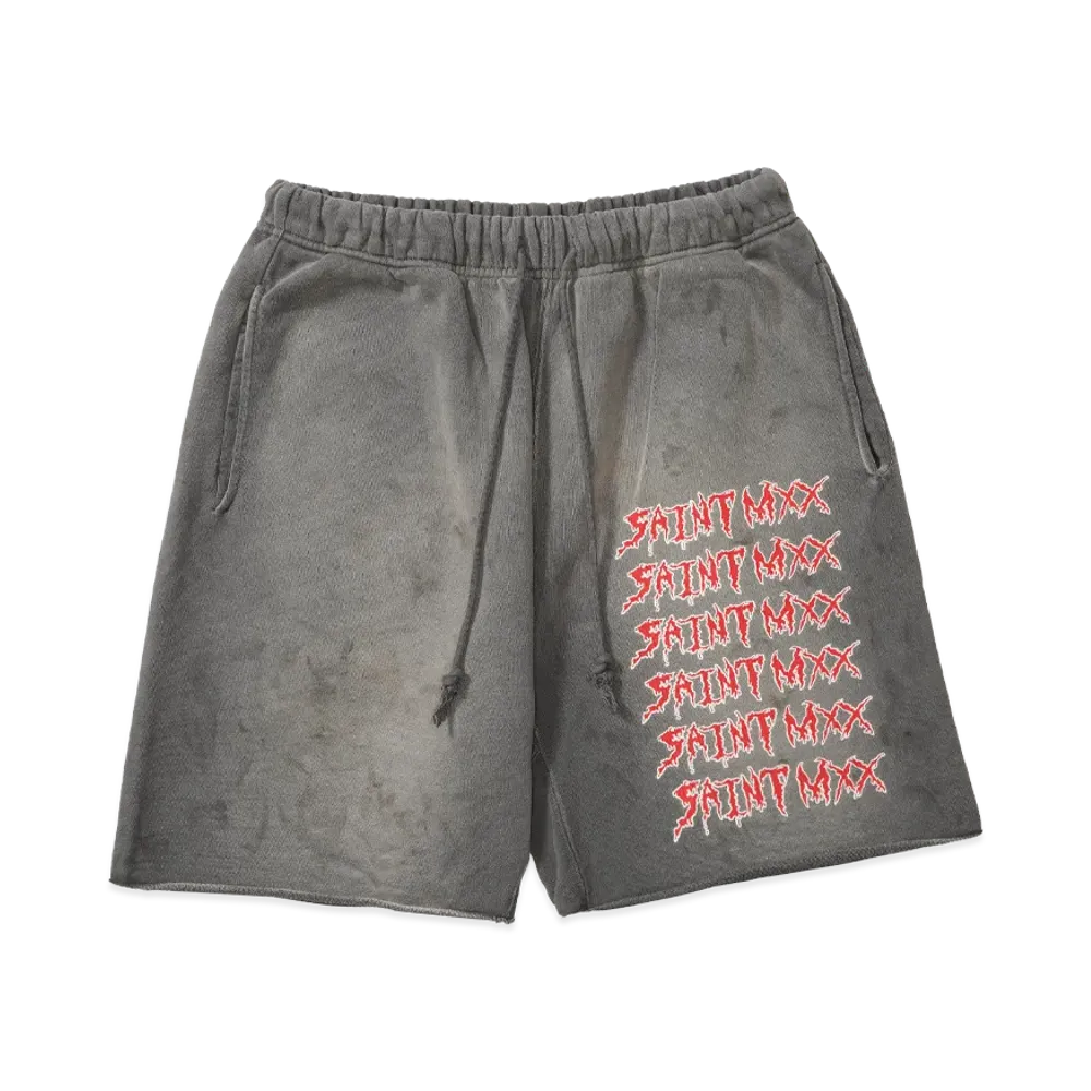 SAINT Mxxxxxx Sweat Shorts Saint Mxx "Charcoal"