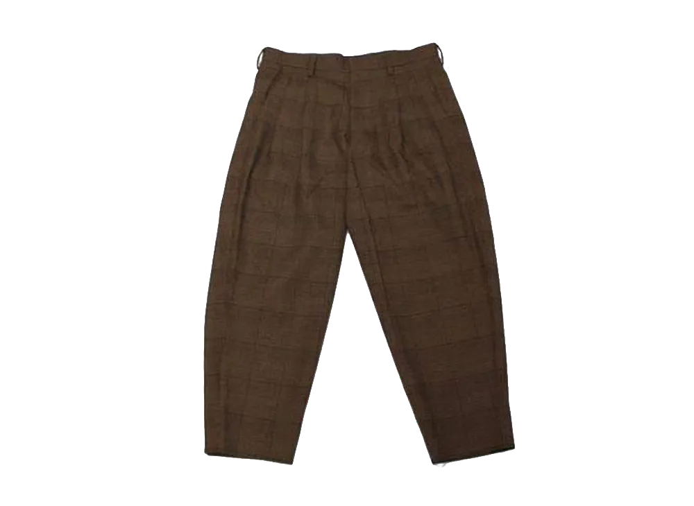 kolor Polyester Wool Pants "Brown"
