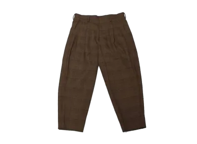 kolor Polyester Wool Pants "Brown"