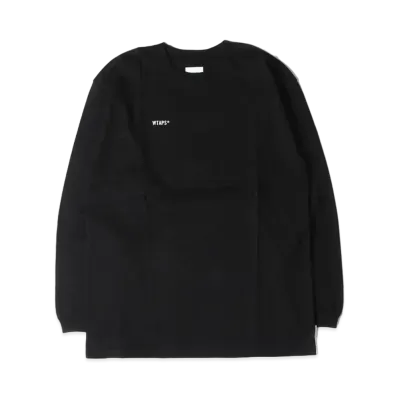 WTAPS 40PCT UPARMORED LS TEE "Black"