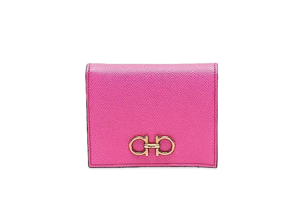 Salvatore Ferragamo Bi-Fold Wallet "Hot Pink"