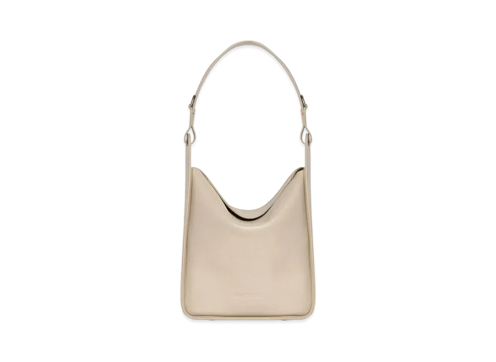 BALENCIAGA Tool 2.0 Small North-south Tote Bag In Grained Calfskin "Beige"