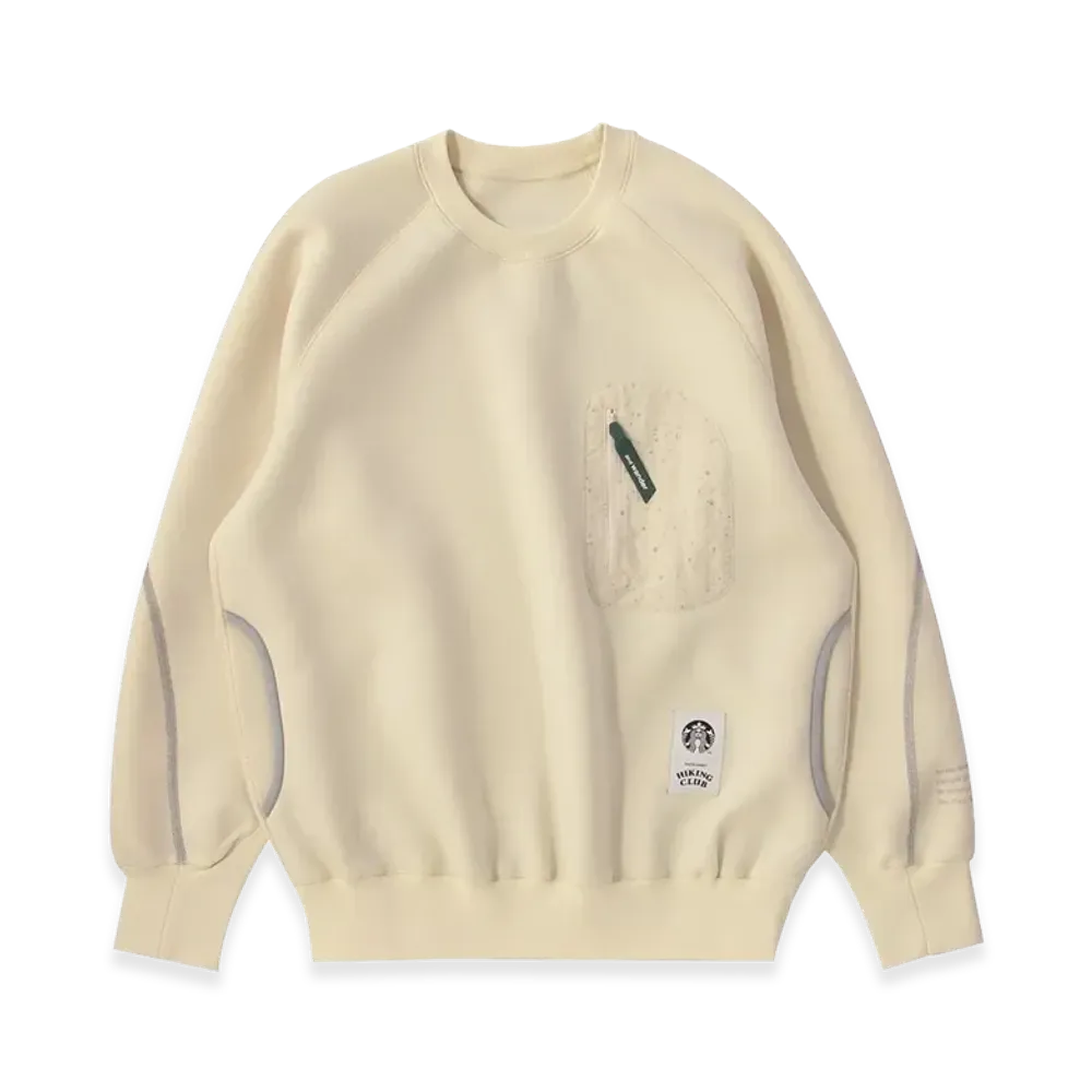 STARBUCKS x and wander Air Jersey Pullover "Off White"