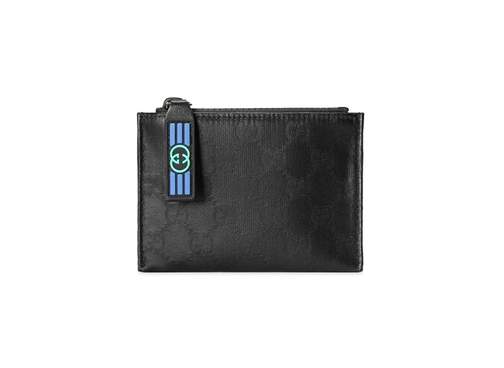 GUCCI GG Crystal Card Case "Black"
