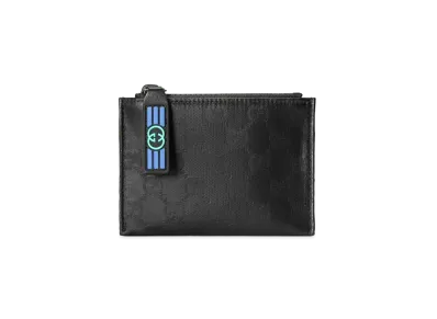 GUCCI GG Crystal Card Case "Black"