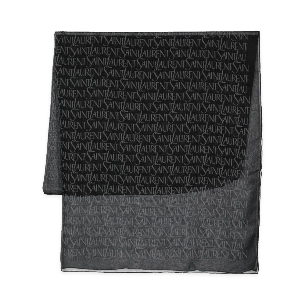 Saint Laurent Women's Scarfs "Black"