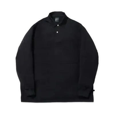 DAIWA PIER39 Tech Polo Shirts L/S "Black"