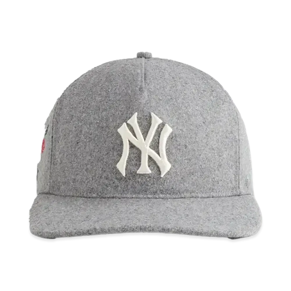 Kith x '47 For The New York Yankees Wool Rose Hitch Snapback "Statue"