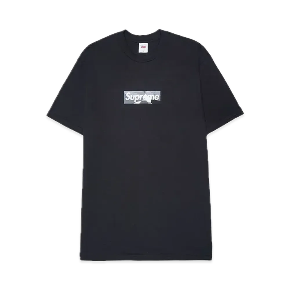 Supreme x Emilio Pucci Box Logo Tee "Black/Black"