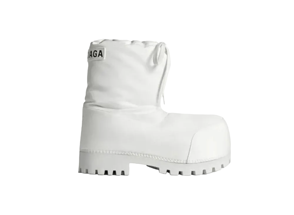 BALENCIAGA WMNS Skiwear Alaska Low Boot Nylon "White"