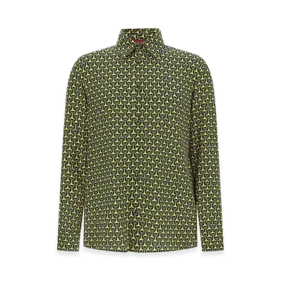 GUCCI Horsebit Shirt "Green"
