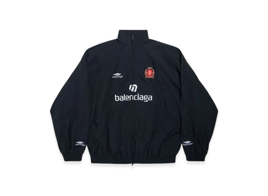 BALENCIAGA Soccer Series Paris Soccer Tracksuit Jacket BALENCIAGA Soccer Series Paris Soccer Tracksuit Jacket