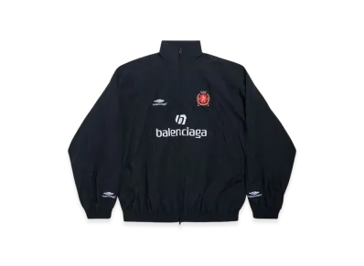 BALENCIAGA Soccer Series Paris Soccer Tracksuit Jacket "Black"