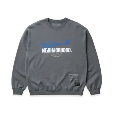 NEIGHBORHOOD x Yohji Yamamoto POUR HOMME Sweat Shirt LS "Gray"