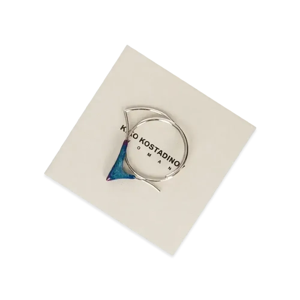 KIKO KOSTADINOV Ursa Bracelet "Silver / Blue Gradient"