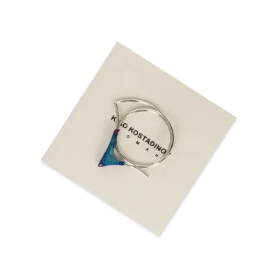 KIKO KOSTADINOV Ursa Bracelet "Silver / Blue Gradient"