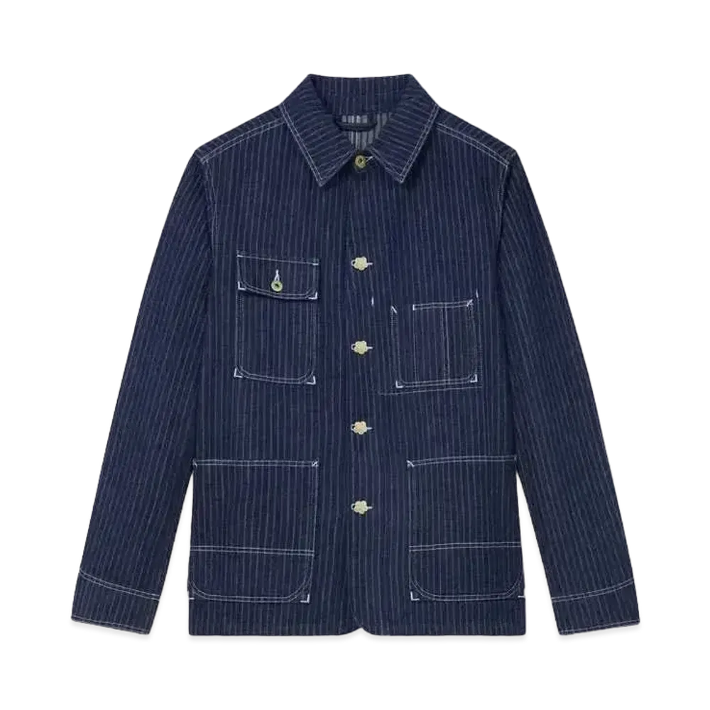 KENZO Relax Workwear Jacket "Rinse Black Denim"