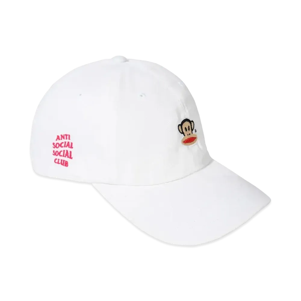 ANTI SOCIAL SOCIAL CLUB x Paul Frank White Logo Cap "White"