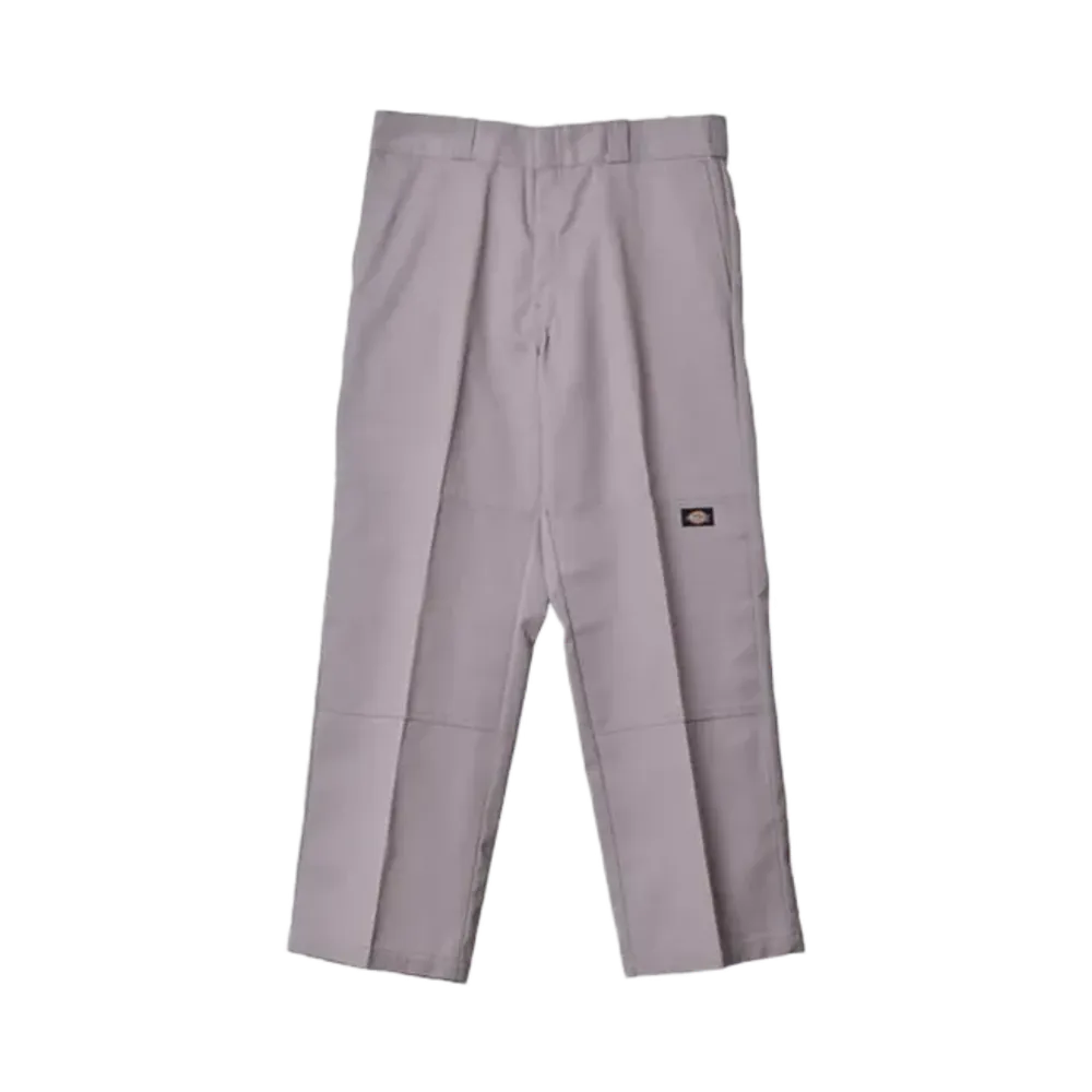 Dickies Twill Double Knee Work Pants "Silver Gray"