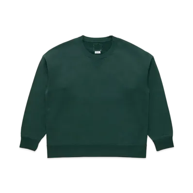 visvim Ultimate Jumbo SB Sweat L/S "Green"