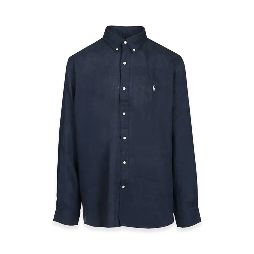 Polo Ralph Lauren Lightweight Linen Shirt "Navy"