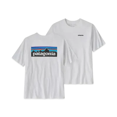 Patagonia Men's P-6 Logo Responsibili Tee "White"