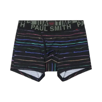 Paul Smith Spray Border Boxer Shorts "Black"