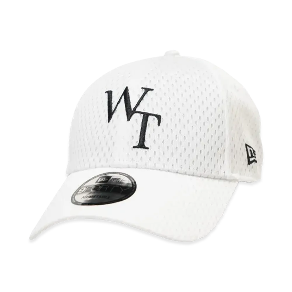WTAPS 9Forty / Cap / Poly. Mesh. Newera "White" 251NENED-HT01