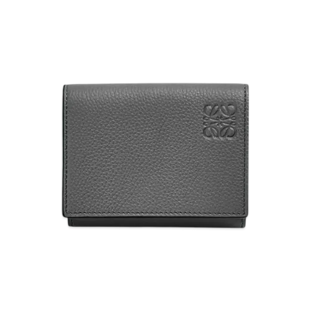LOEWE Trifold Wallet "Anthracite"