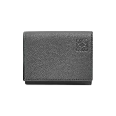 LOEWE Trifold Wallet "Anthracite"