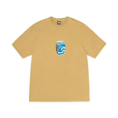Stussy Milk Tee "Curry" (FA24)