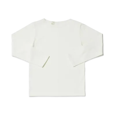 N.HOOLYWOOD Boat Neck Long Sleeve "White"