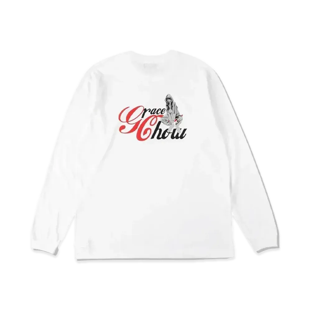GRACECHOW x WIND AND SEA Sea LS Tee "White"