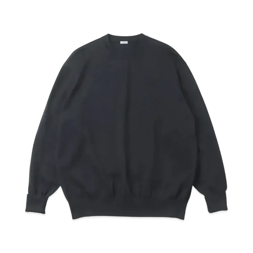 everyone Cotton knit L/S T-Shirt "Black"