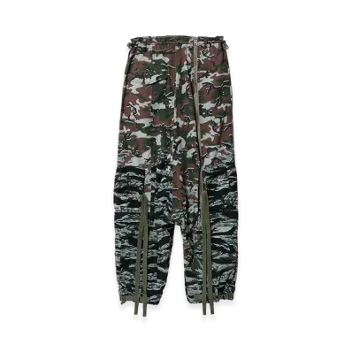 beautiful people x Alpha Industries Double-End Camouflage Cargo Pants "Olive"