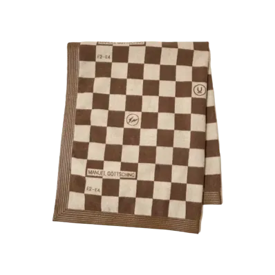 UNDERCOVER x FRAGMENT Cashmere Wool Blanket "Brown CK"