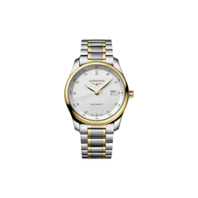 Longines Master Collection 40.00mm "Silver Barleycorn/Stainless Steel/Yellow Gold" L2.793.5.97.7