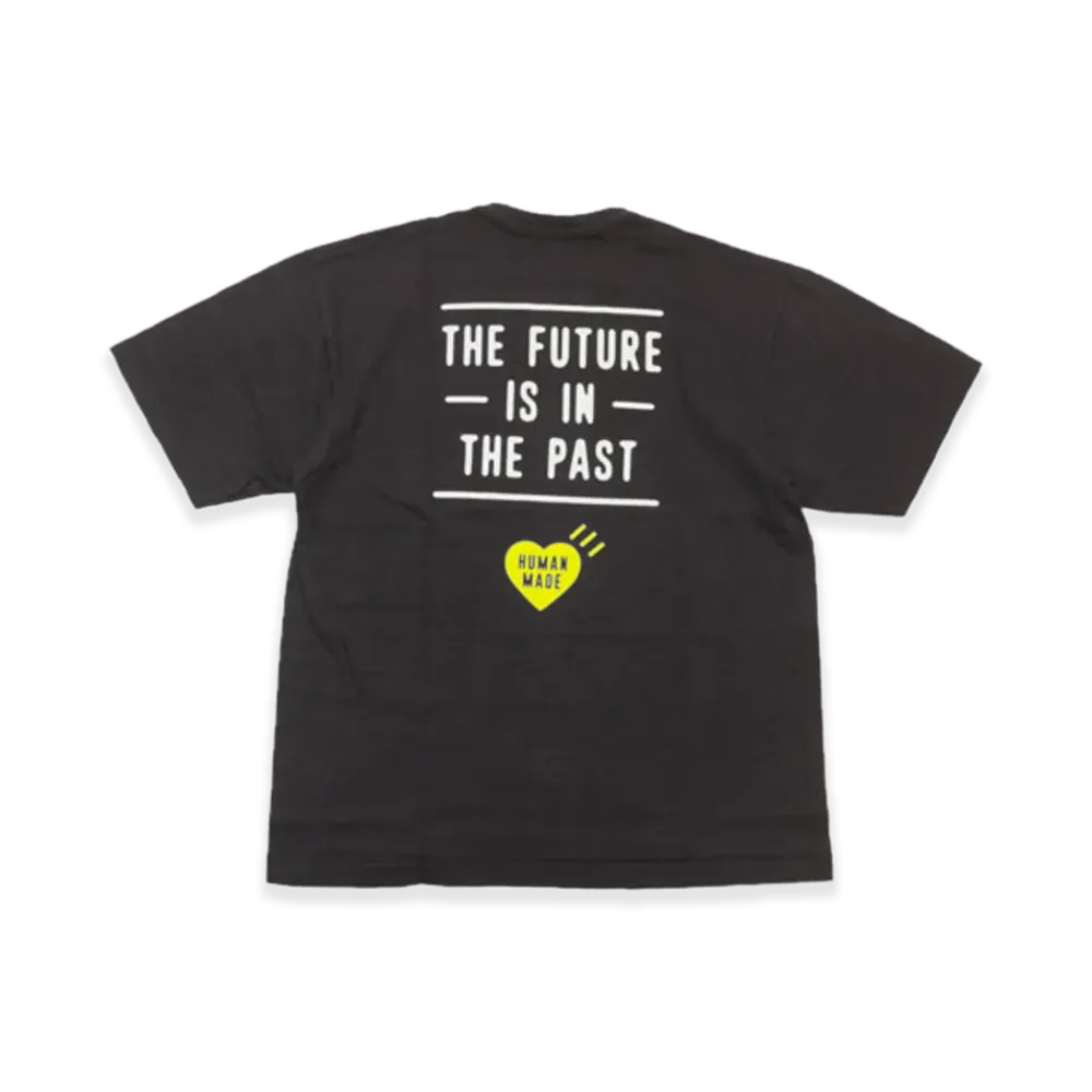 HUMAN MADE Stores Exclusive Heart Pocket T-Shirt Shinsaibashi Parco "Black/Yellow"