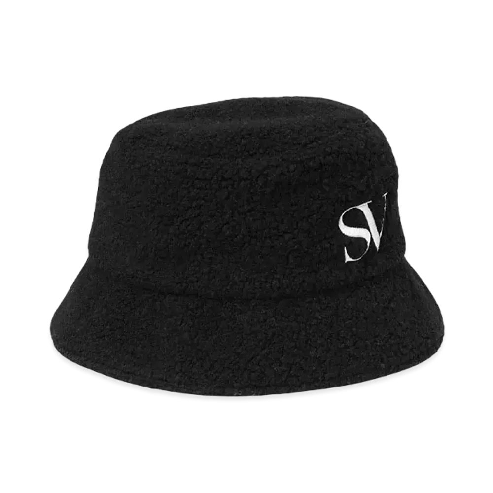 STUDIO SEVEN Boa Bucket Hat "BLACK"