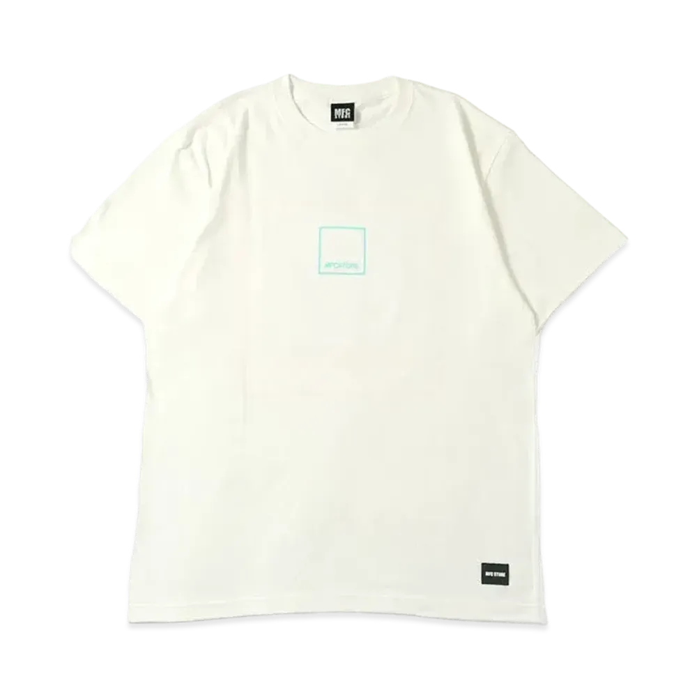 MFC STORE Square Logo S/S Tee "V.White"