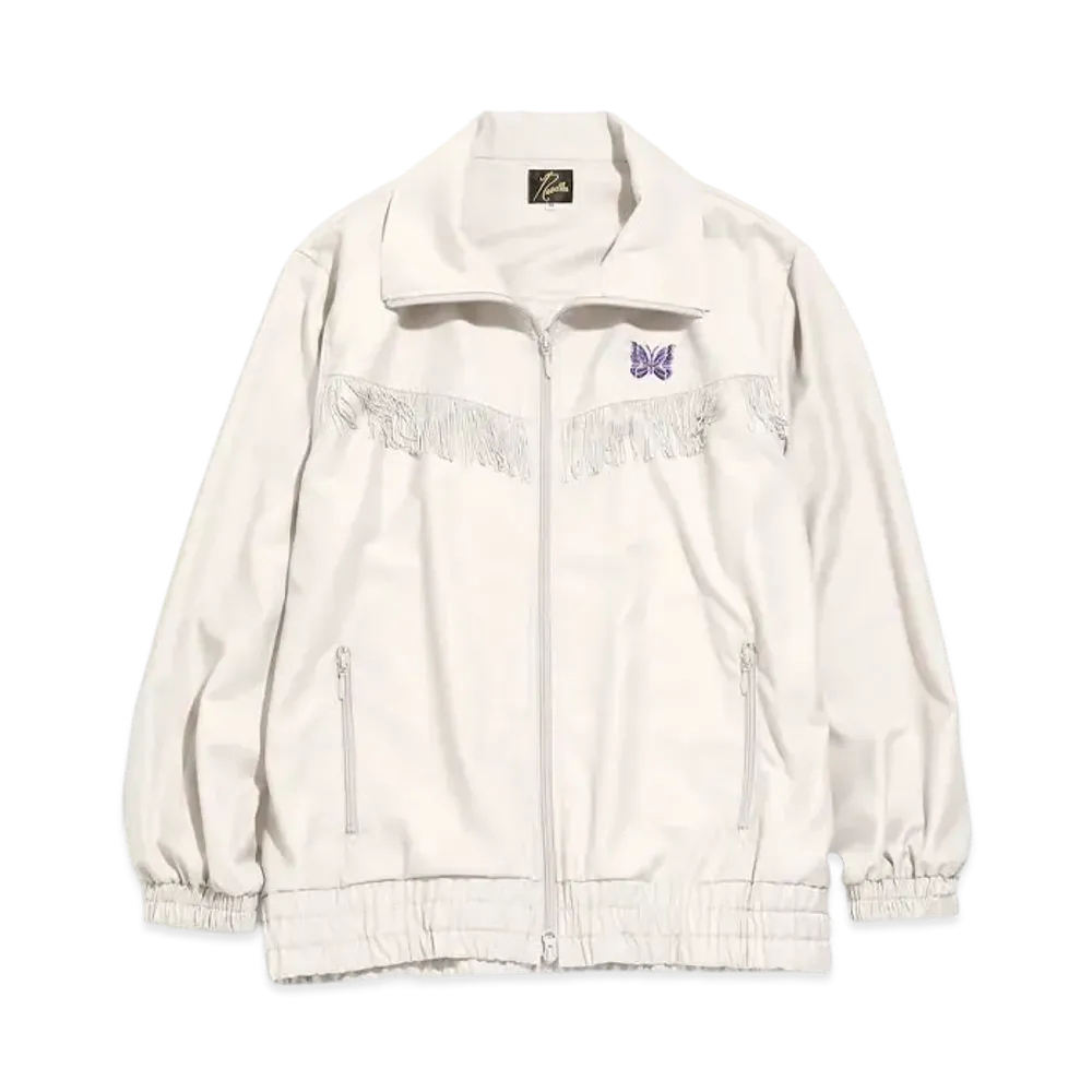 Needles FRINGE TRACK JACKET - PE/R GABARDINE "Beige"