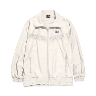 Needles FRINGE TRACK JACKET - PE/R GABARDINE "Beige"