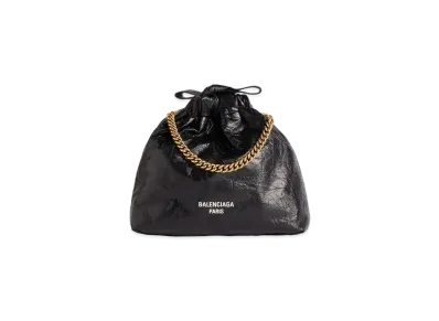BALENCIAGA Crush XS Tote Bag "Black"