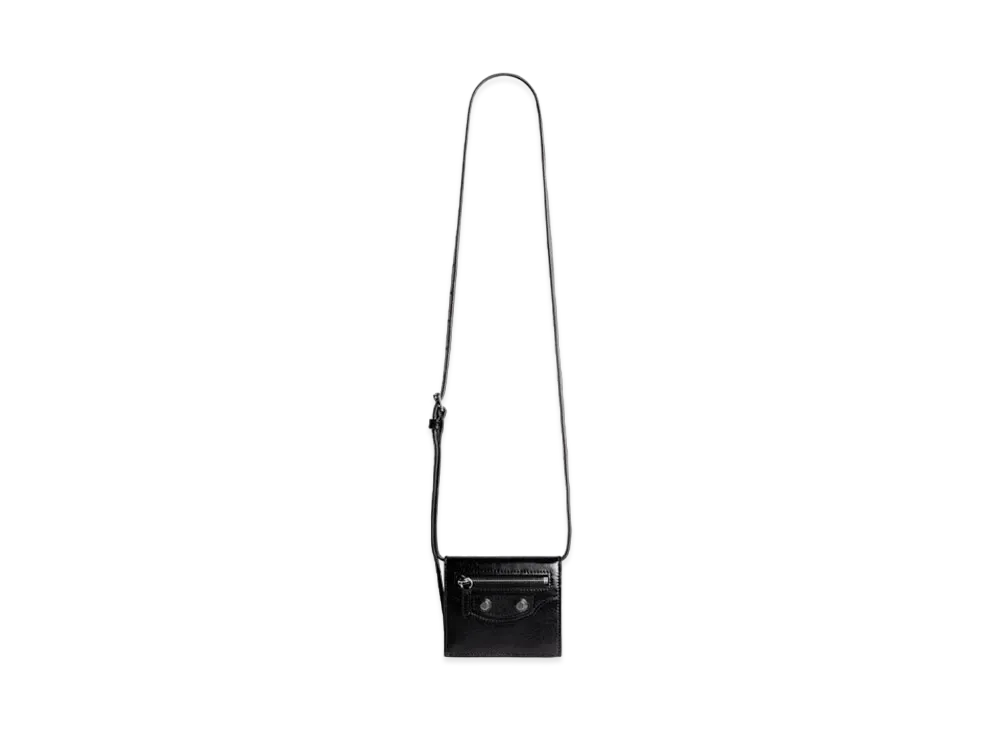 BALENCIAGA Le Cagole Wallet On Strap "Black"