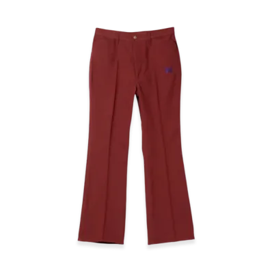 NEEDLES Boot-Cut Jean - Poly Twill "Red"