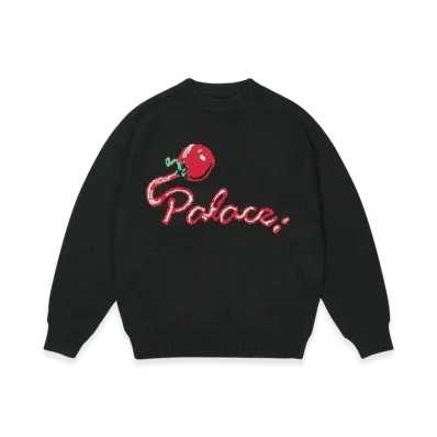 PALACE Tommy Knit "Black"