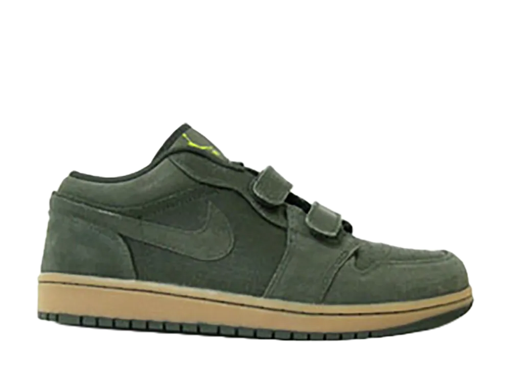 Nike Air Jordan 1 Velcro Premier Low "Dark Army Gum"